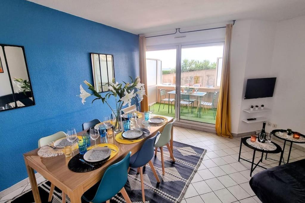 Sète Le Marty 7 Vue Mer Centre Terrasse Garage Piscine Climatisation מראה חיצוני תמונה
